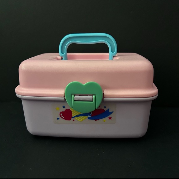 Vintage 1992 makeup/jewelry storage organizer by REDBOX - Picture 2 of 7